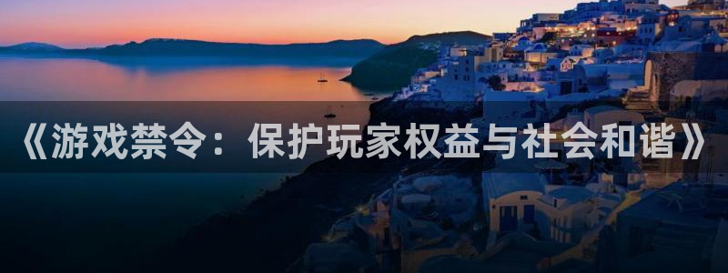新宝GG官网注册平台怎么注册的：《游戏禁令：保护玩家权益与社会和谐》