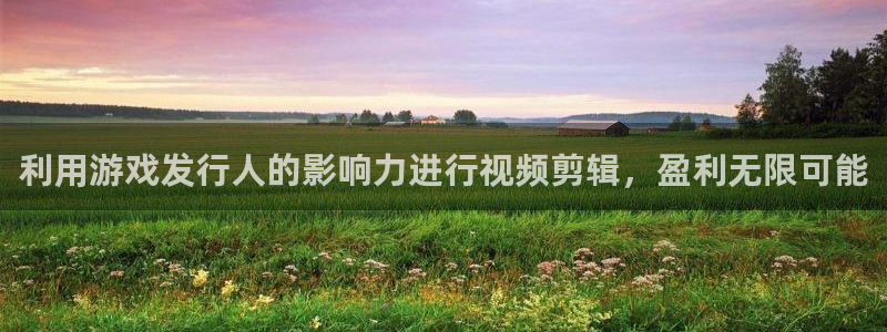 新宝GG官网注册平台是什么公司：利用游戏发行人的影响力进行视频剪辑，盈利无限可能